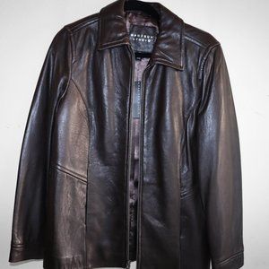 The Men's Brown Leather Jacket